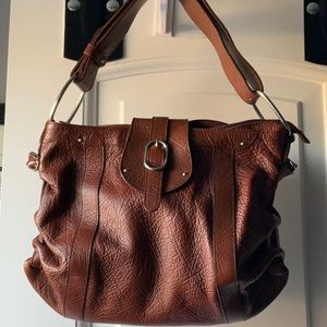 Lamarthe Paris Brown Leather Handbag Gorgeous Handbag.
